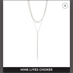 NWOT Nine Lives Choker